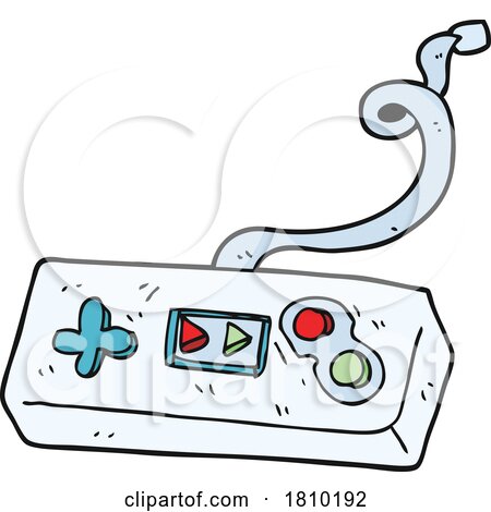 Cartoon Game Controller by lineartestpilot