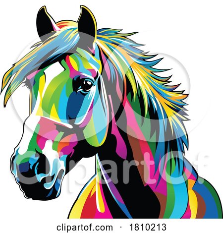 Colorful Horse by dero