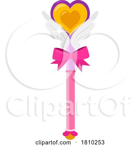 Fairy Tale Princess Wand Licensed Clipart Cartoon by Hit Toon