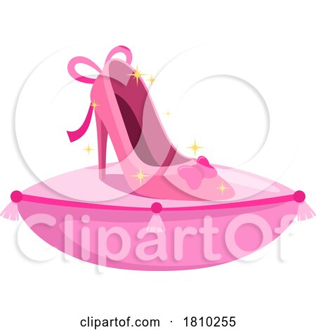 Fairy Tale Princess Slipper Licensed Clipart Cartoon by Hit Toon