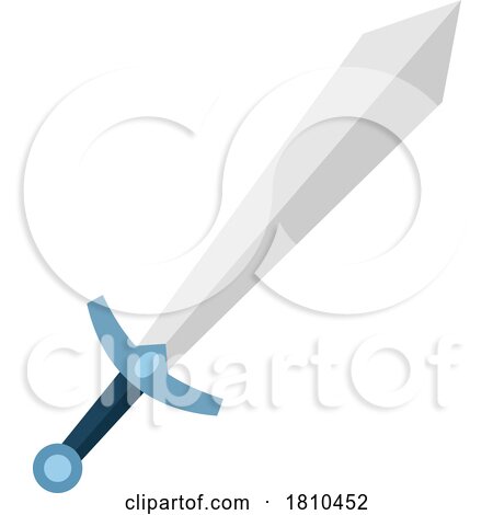 Sword Licensed Clipart Cartoon by Hit Toon