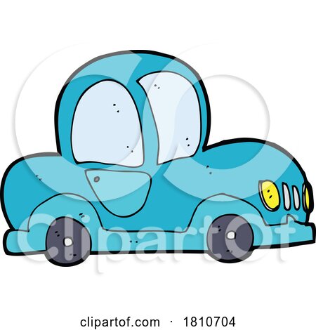 Cartoon Car by lineartestpilot
