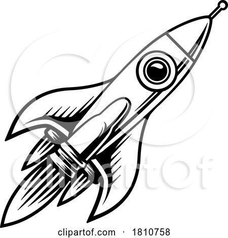 Rocket Ship by AtStockIllustration