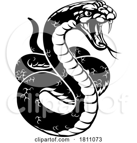 Snake Animal Sport Team Cartoon Animal Mascot by AtStockIllustration