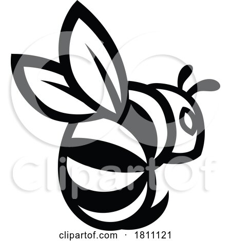 Honey Bumble Bee or Wasp Design Bumblebee Icon by AtStockIllustration