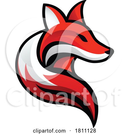 Fox Animal Design Icon Mascot Illustration Concept by AtStockIllustration