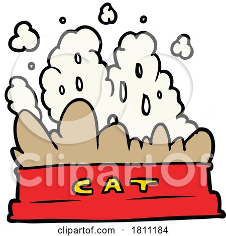 Cartoon Cat Food by lineartestpilot