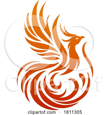 Phoenix Mascot Logo by AtStockIllustration