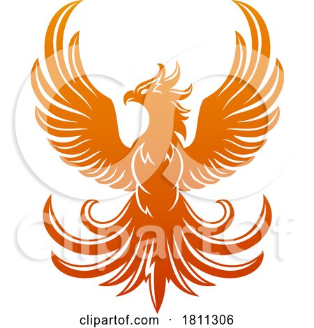 Phoenix Mascot Logo by AtStockIllustration