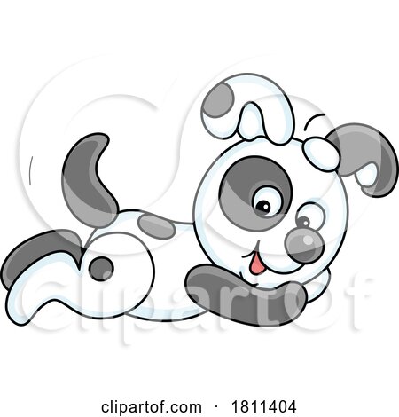 Licensed Clipart Cartoon Puppy Dog by Alex Bannykh