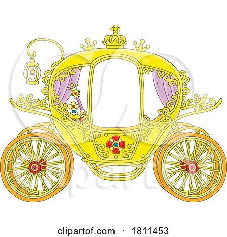 Licensed Clipart Cartoon Carriage by Alex Bannykh
