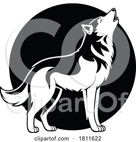 Howling Wolf Logo by dero