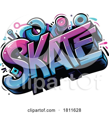 Skate Graffiti Design by dero