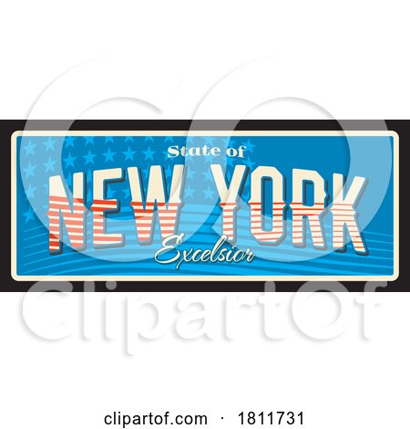 Travel Plate Design for New York by Vector Tradition SM