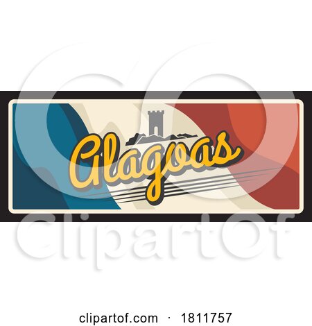 Travel Plate Design for Alagoas by Vector Tradition SM