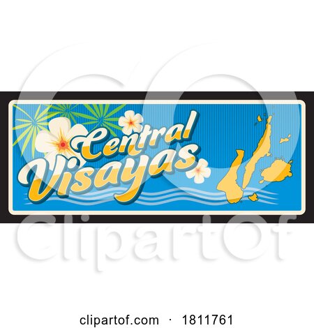 Travel Plate Design for Central Visayas by Vector Tradition SM
