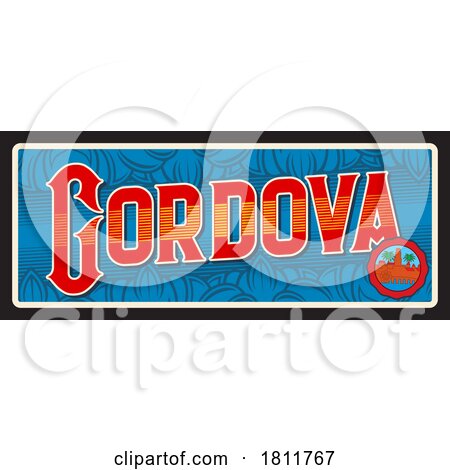 Travel Plate Design for Cordova by Vector Tradition SM