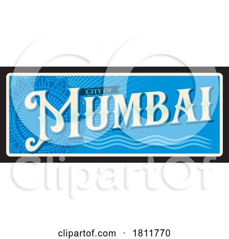 Travel Plate Design for Mumbai by Vector Tradition SM