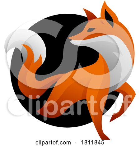 Fox Emerging from a Hole by AtStockIllustration