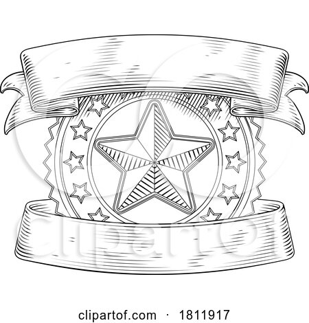 Gold Star Shiny Medal Symbol Award Badge Icon by AtStockIllustration
