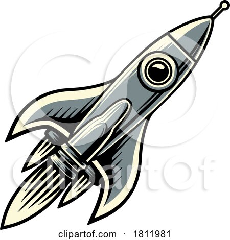 Rocket by AtStockIllustration