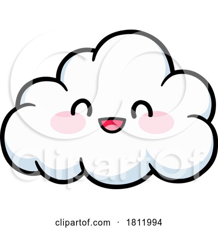 Kawaii Styled Happy Cloud by yayayoyo
