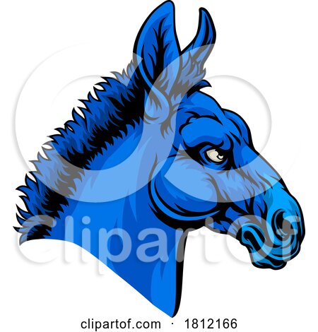 Democrat Donkey Election Political Party Politics by AtStockIllustration