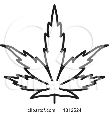 Cannabis Leaf by Vector Tradition SM