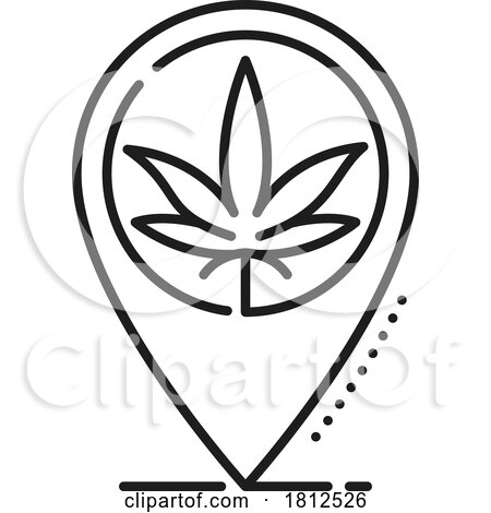 Cannabis Icon by Vector Tradition SM