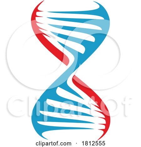 DNA Strand Logo by Vector Tradition SM