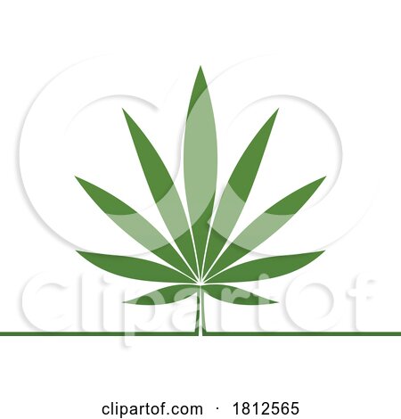 Cannabis Leaf by Vector Tradition SM