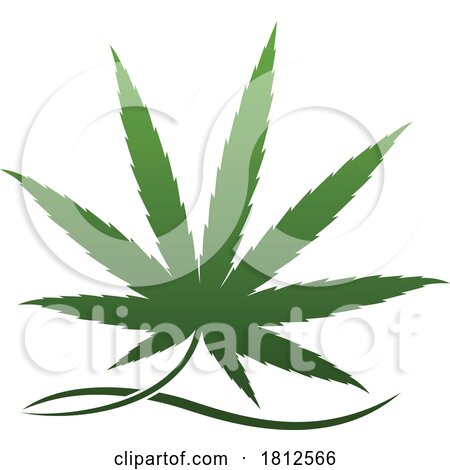 Cannabis Leaf by Vector Tradition SM