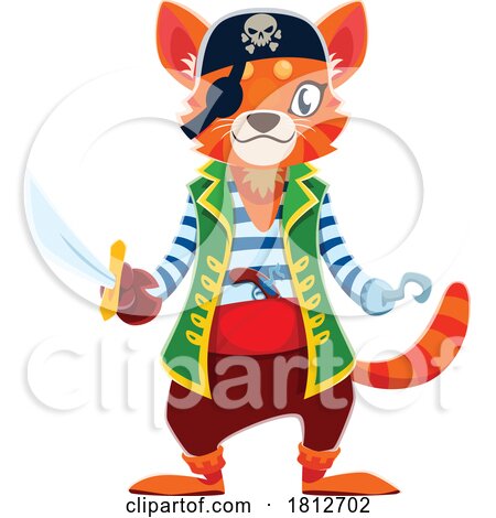 Pirate Cat by Vector Tradition SM