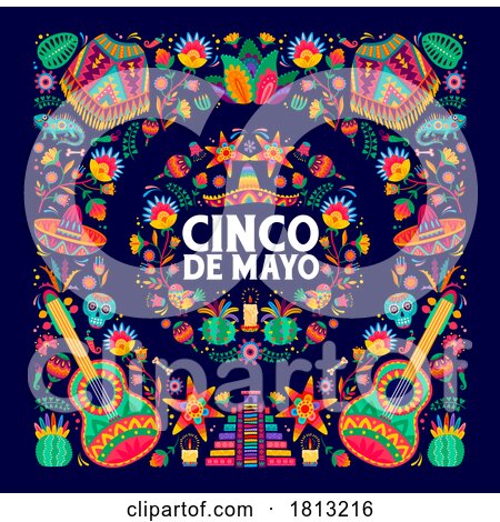 Cinco De Mayo Licensed Clipart by Vector Tradition SM