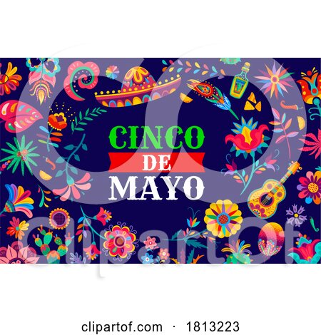 Cinco De Mayo Licensed Clipart by Vector Tradition SM