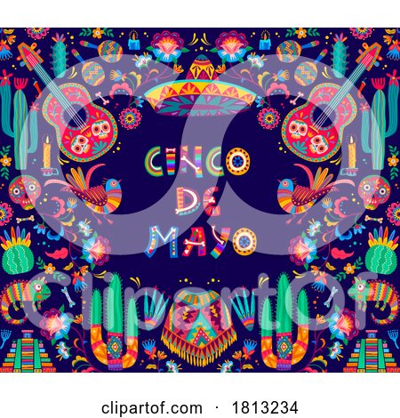 Cinco De Mayo Licensed Clipart by Vector Tradition SM