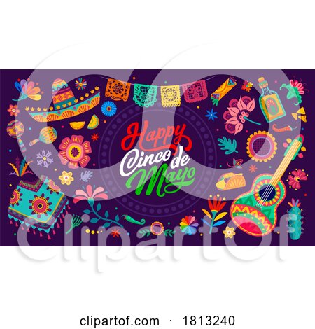 Cinco De Mayo Licensed Clipart by Vector Tradition SM