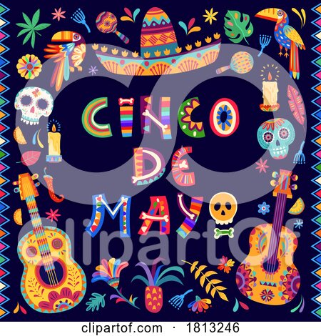 Cinco De Mayo Licensed Clipart by Vector Tradition SM