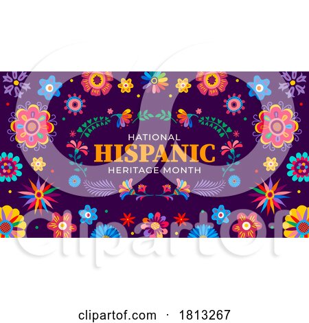 National Hispanic Heritage Month Licensed Clipart by Vector Tradition SM