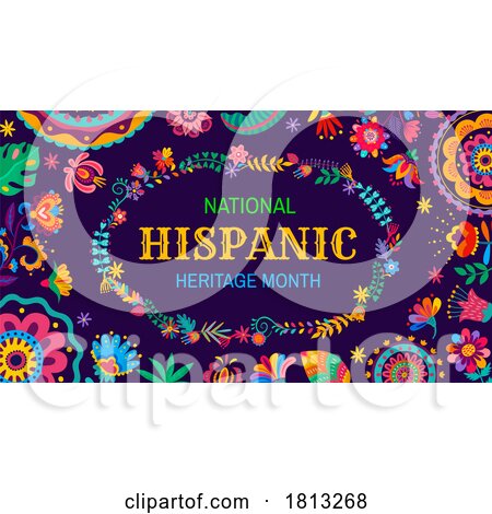 National Hispanic Heritage Month Licensed Clipart by Vector Tradition SM