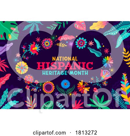 National Hispanic Heritage Month Licensed Clipart by Vector Tradition SM