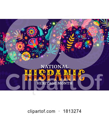 National Hispanic Heritage Month Licensed Clipart by Vector Tradition SM