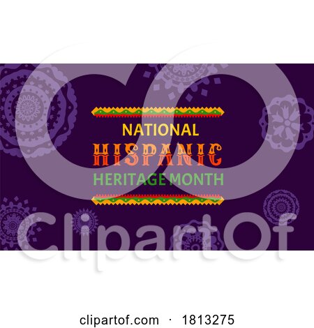 National Hispanic Heritage Month Licensed Clipart by Vector Tradition SM