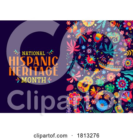 National Hispanic Heritage Month Licensed Clipart by Vector Tradition SM