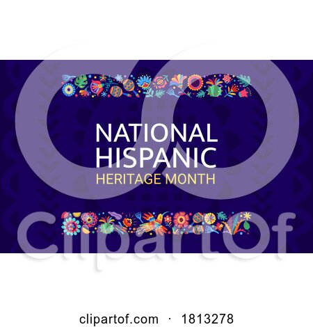 National Hispanic Heritage Month Licensed Clipart by Vector Tradition SM