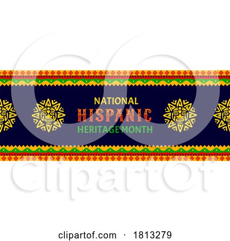 National Hispanic Heritage Month Licensed Clipart by Vector Tradition SM