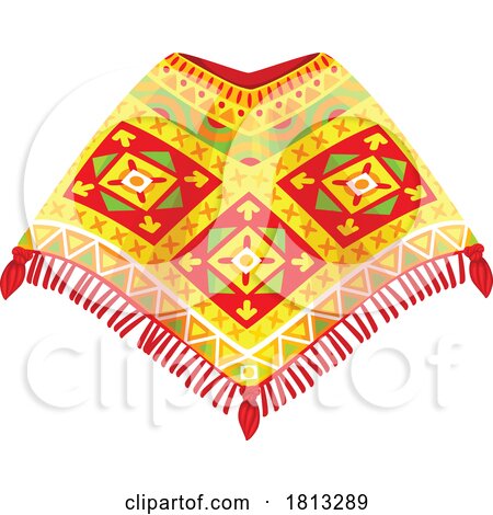 Poncho Licensed Clipart by Vector Tradition SM