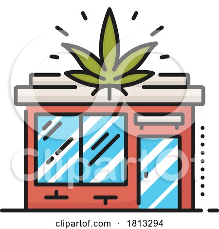 Dispensary Shop Licensed Clipart by Vector Tradition SM