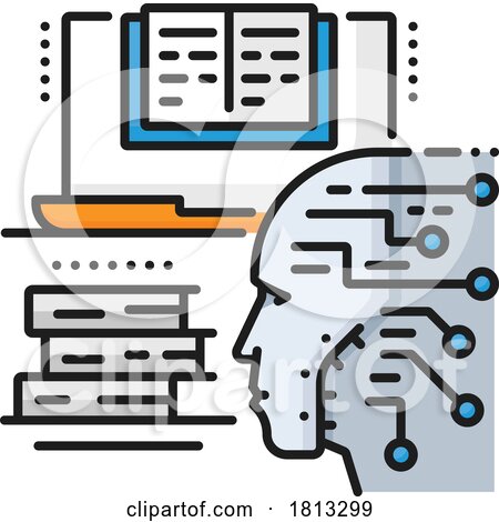 Artificial Intelligence Design Licensed Clipart by Vector Tradition SM