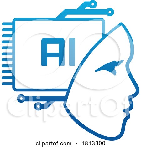 Artificial Intelligence Design Licensed Clipart by Vector Tradition SM